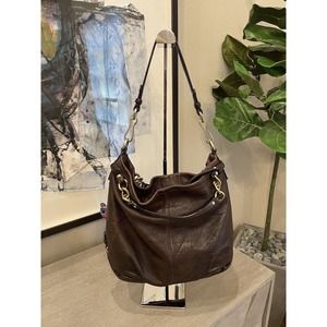 Coach Brooke Limited Edition E0993-14141 Hobo Handbag Mahogany Dark Brown